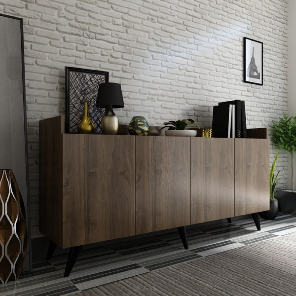Mobilya Gezegeni Bremen Konsol Ceviz 160 cm - 40 x 40 cm - Renkli Konsol Mobilya Fiyatı