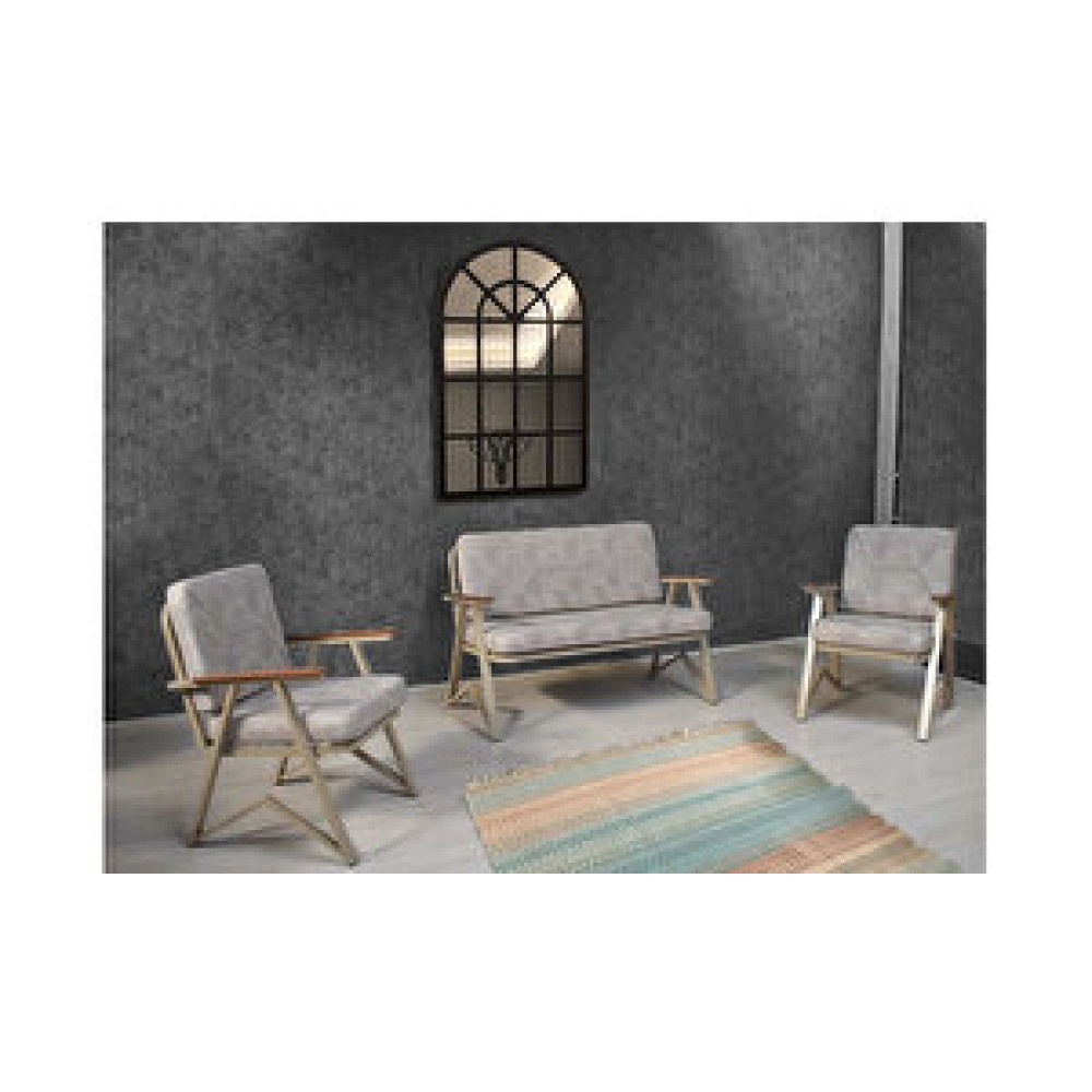 Mobilyabazari Asra Bahçe Mobilyası (salon, Balkon, Cafe Ofis) 2+1+1 Bahçe Mobilyası Takımı Fiyatı