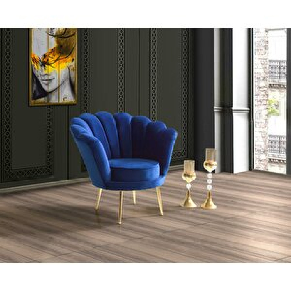 Mobilyabazari İnci Mavi Berjer, Tekli Koltuk (balkon, Salon, Cafe, Ofis) Tekli Koltuk & Berjer Fiyatı