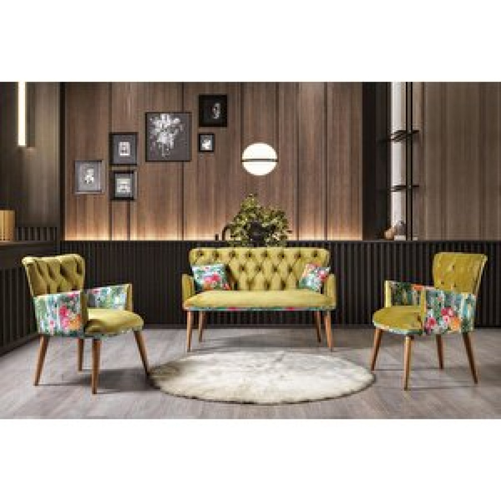 Mobilyabazari Santana 2+1+1 Çay Seti (salon, Balkon,cafe, Ofis) Koltuk Takımı / Seti Fiyatı