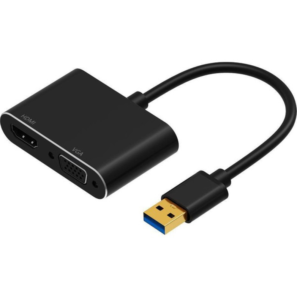Mobitell 2in1 USB 3.0 HDMI VGA Hd Video Dönüştürücü Adaptör Bilgisayar Çevirici ve Adaptörü Fiyatı
