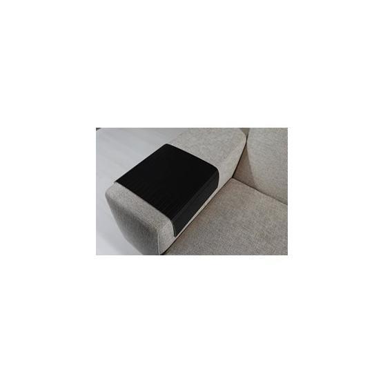 Mobitell 4 ADET 60x30 Siyah Portatif Koltuk Sehpası