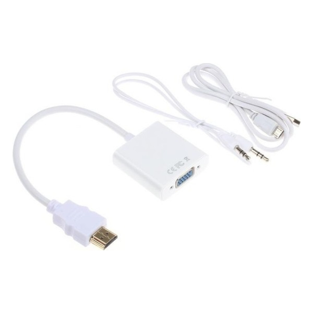 Mobitell Hdmı To VGA + Audio Micro USB Çevirici Bilgisayar Çevirici ve Adaptörü Fiyatı