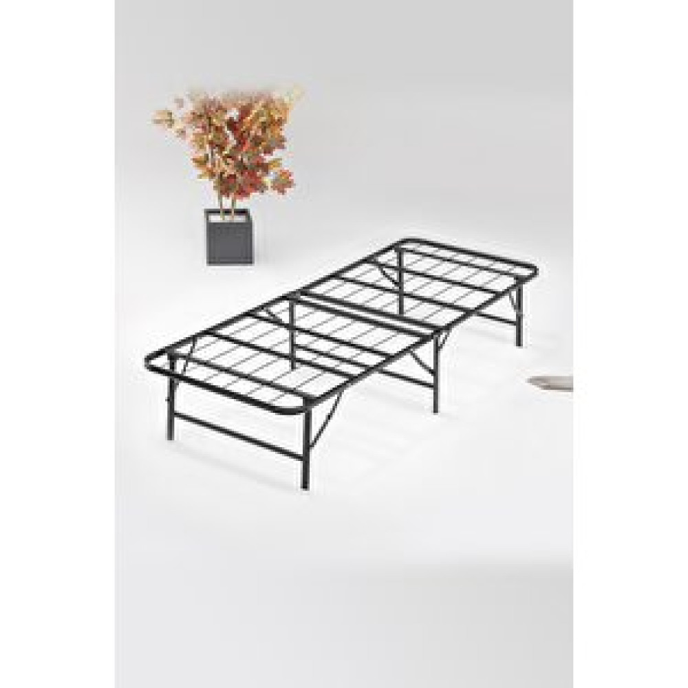 Mobpazar Katlanır Somya, Katlanır Metal Karyola,100x200 Cm Siyah Karyola Fiyatı