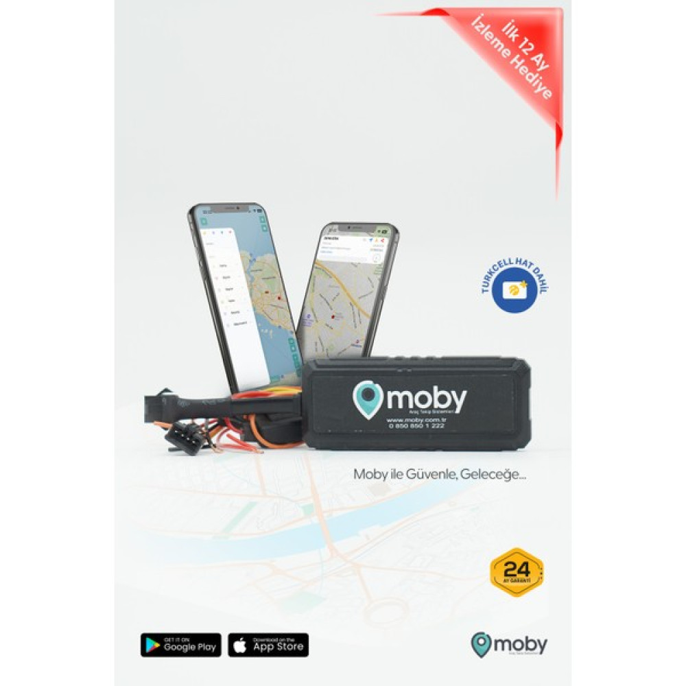 MOBY Araç Takip Sistemi - İlk 12 Ay Ücretsiz Izleme - Blokaj Hariç Oto Boyaları Fiyatı