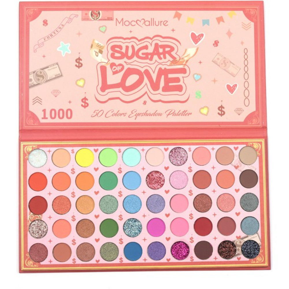 Moc Mallure 50'li Far Paleti - 002 Romantic Pinkies Oto Boyaları Fiyatı
