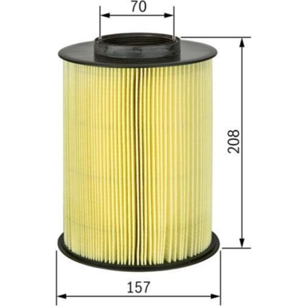 Mocan Hava Filtresi 1 Adet - Bmw 3 316 I 2007-2011 90 Kw -- F026400095 - Oem: 13 71 7 524 412 Oto Boyaları Fiyatı