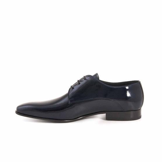 Mocassini 4625 Siyah Rugan Erkek Klasik Ayakkabı