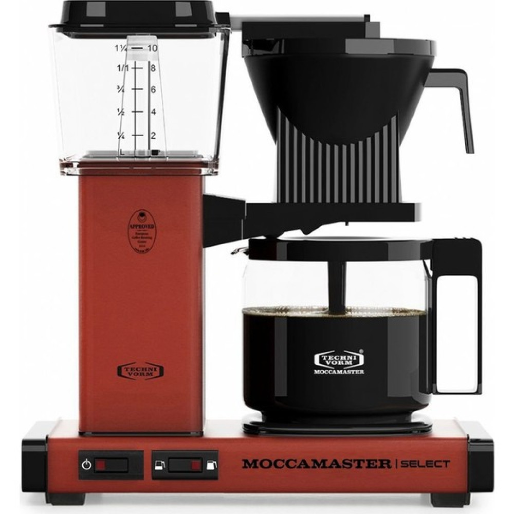 Moccamaster Kbg Select Filtre Kahve Makinesi Cam Potlu - Bordo Kahve Makineleri Fiyatı