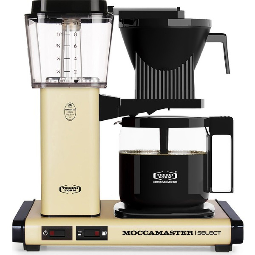 Moccamaster Kbg Select Filtre Kahve Makinesi Cam Potlu - Krem Rengi Kahve Makineleri Fiyatı