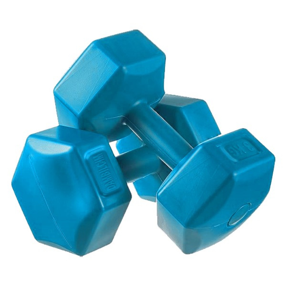 Moccastyle Açık Mavi 3 kg x 2 Adet 6 kg Dambıl Seti 6 kg Dumbell Set Dambıllar & El / Ayak Ağırlıkları Fiyatı