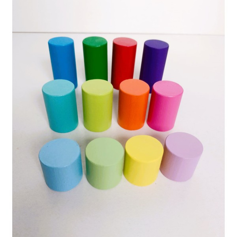 Moccotoys Montessori Silindirler - Renkli Eğitici Oyuncak Fiyatı