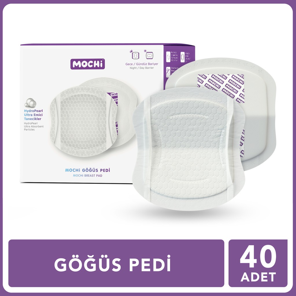 Mochi Göğüs Pedi 40lı" Göğüs Pedleri & Koruyucular Fiyatı