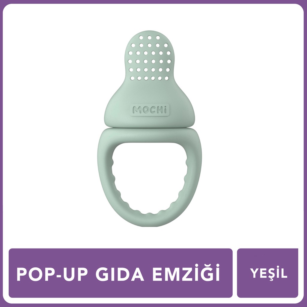 Mochi Pop-Up Gıda Emziği Yeşil Diğer Fiyatı