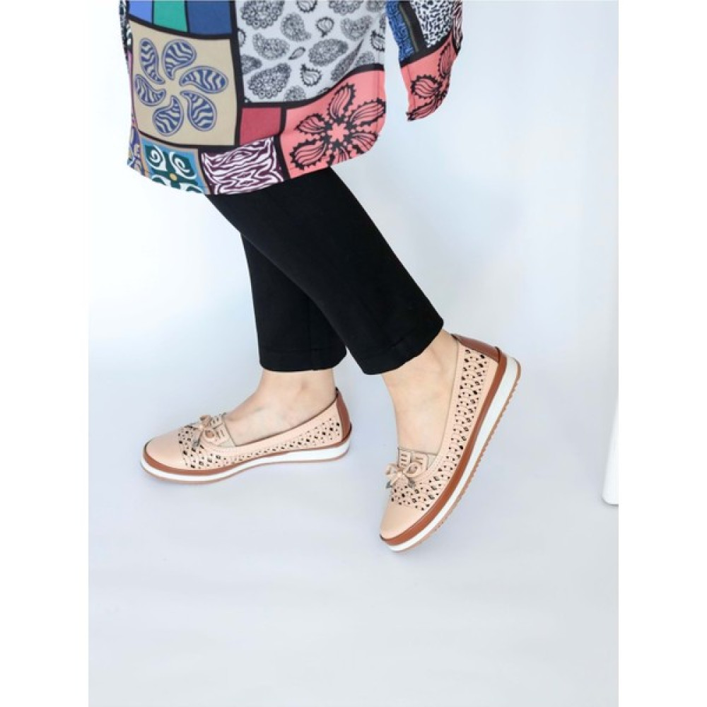 Moda Ayakkabı23 7412 Kadın Günlük Ortopedik Babet Ayakkabı Babetler Fiyatı