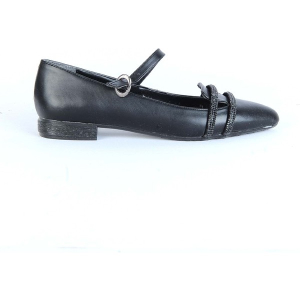 Moda Ayakkabı23 Moda Ayakkabı 254 Kadın Günlük Babet Ayakkabı - MDS00816-SIYAH-40 Babetler Fiyatı