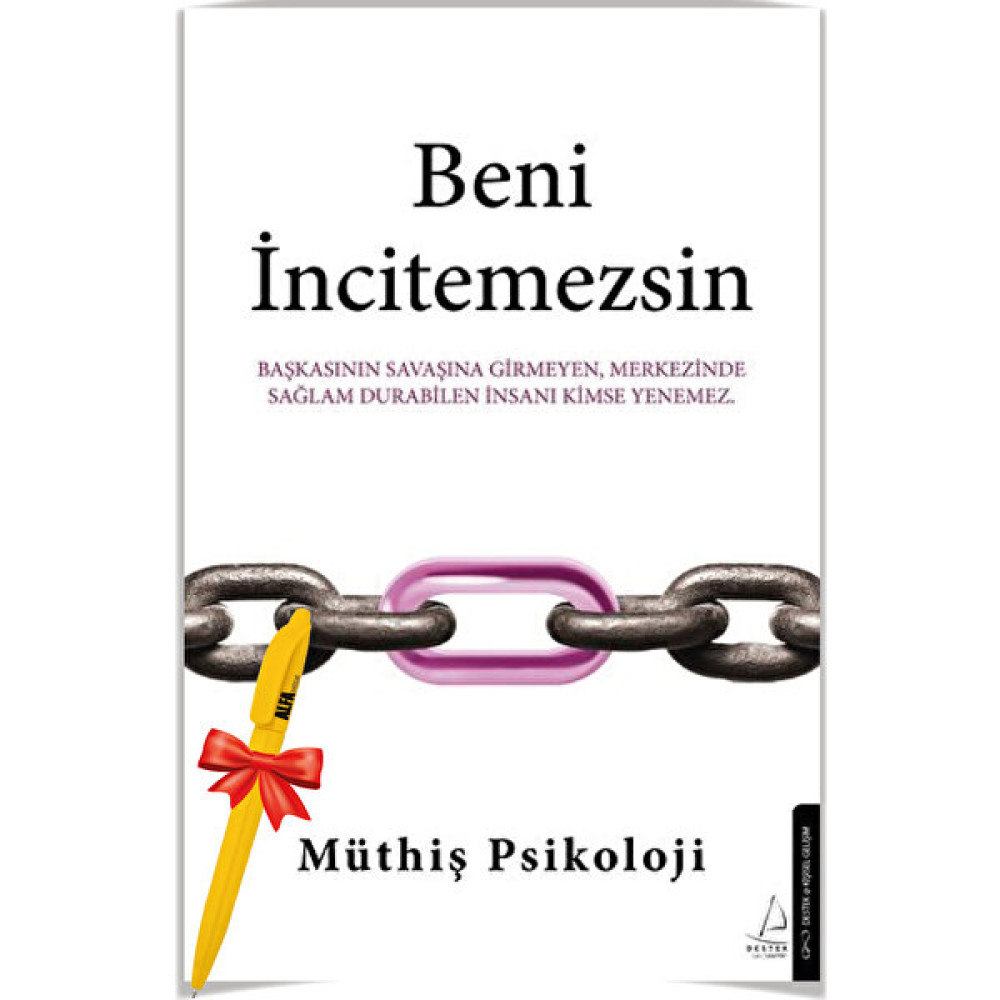 Moda Dağıtım Alfa Moda Kalem + Beni Incitemezsin / Müthiş Psikoloji 2'li Kişisel Gelişim - Destek Yayınları Kişisel Gelişim ve Psikoloji Fiyatı