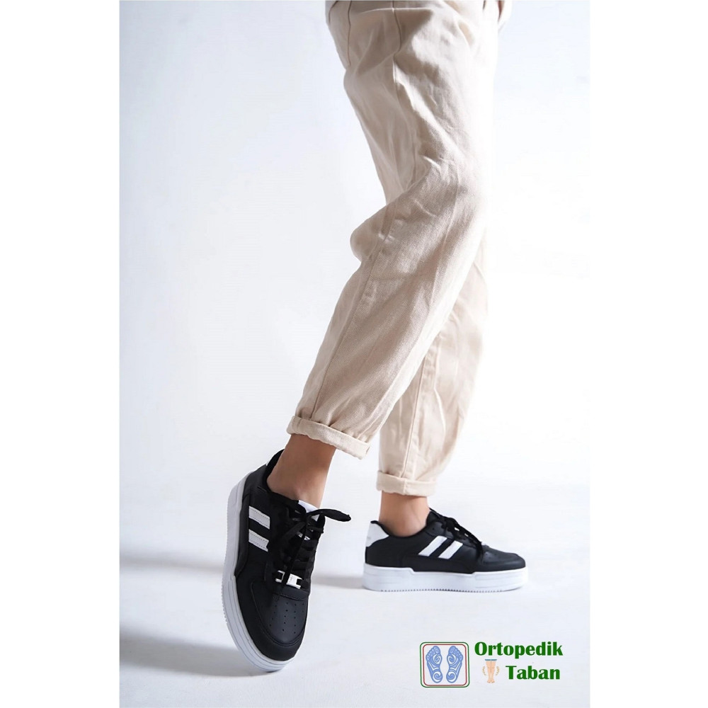 Moda Değirmeni Siyah - Kadın Air Sneaker Md1147-101-0001 39 Beden Spor Ayakkabı Fiyatı