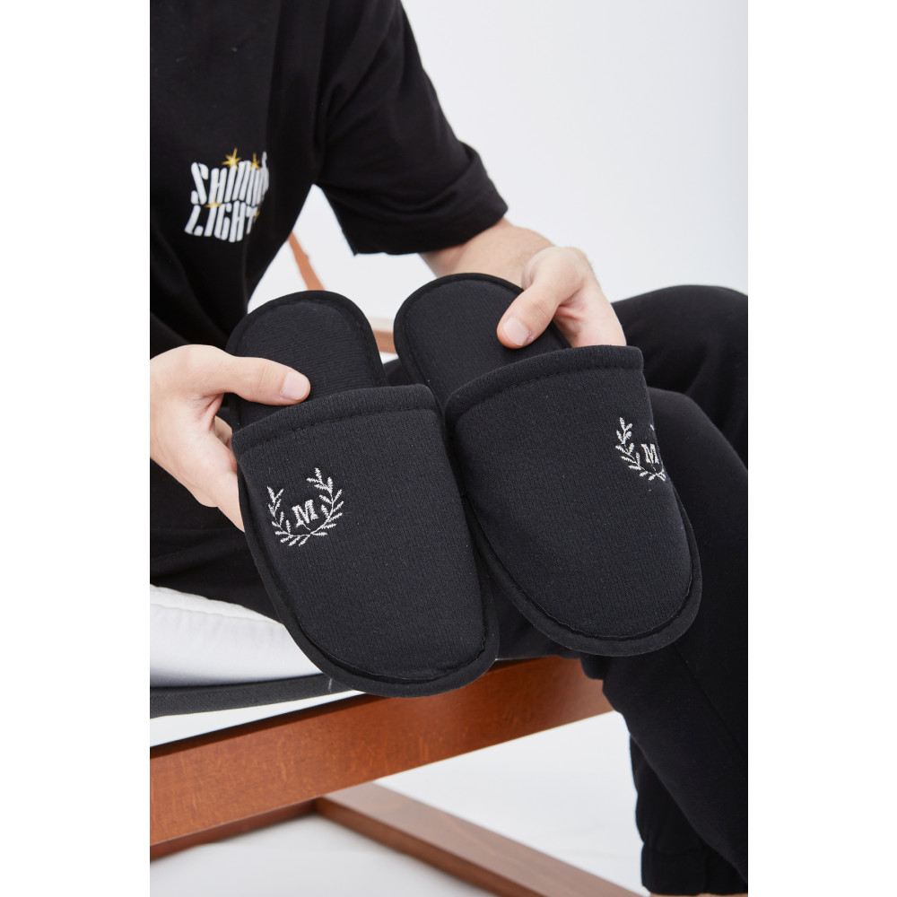Moda Devrin Siyah M Ev Terliği Kışlık Terlik Misafir Terliği 41 Beden Unisex Sandalet Fiyatı