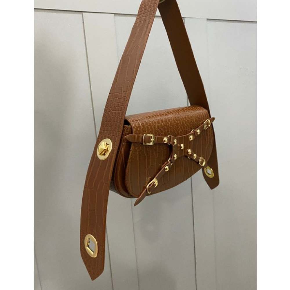 Moda Elf Kadın Suni Deri Kroko Manc Model Omuz Çantası Bayan Çanta ve Cüzdan Fiyatı