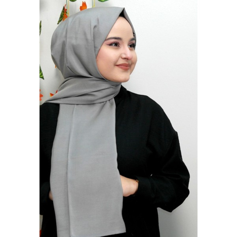 Moda Esmeli Yalın Ipek Janjan Şal EŞ2527-9 Şal / Fular & Eşarp Fiyatı
