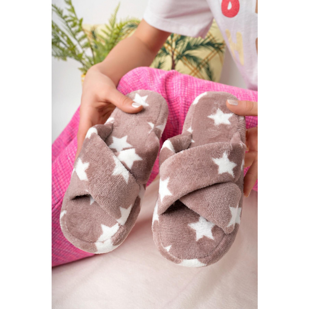 Moda Frato Modafrato SHINE Yıldızlı Çapraz Kadın Ev Terliği Kışlık Terlik Sesiz Taban 39 Beden Unisex Sandalet Fiyatı