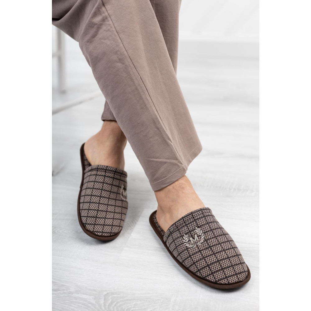 Moda Frato Motif Mf-2150 Erkek Ev Terliği Kışlık Terlik Kahve 43 Beden Unisex Sandalet Fiyatı