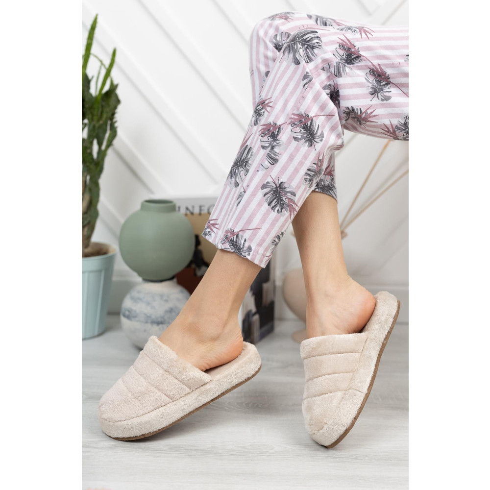 Moda Frato Smt-03 Bej Kapalı Kadın Ev Terliği Kışlık Terlik Bej 40 Beden Unisex Sandalet Fiyatı