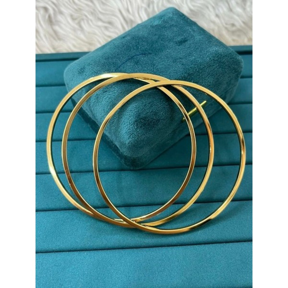 Moda Linda Ajda Model 3’lü Çelik Gold Ince Düz Bilezik Bijuteri Bilezik Fiyatı