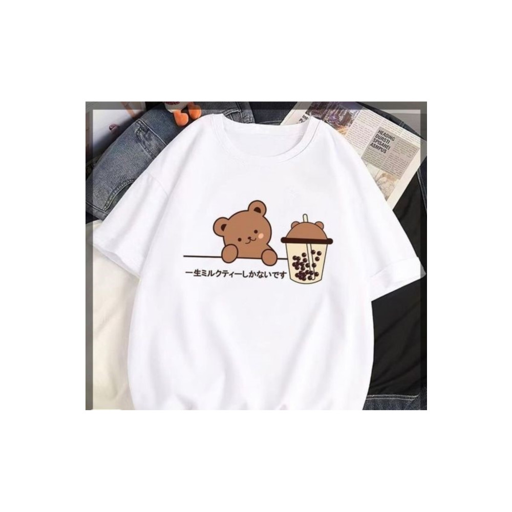 MODABEBEX TREND Model Baskılı Çocuk Tişört 4 Yaş /13 Yaş Arası 6-7 Yaş Beden Bayan T-shirt Fiyatı