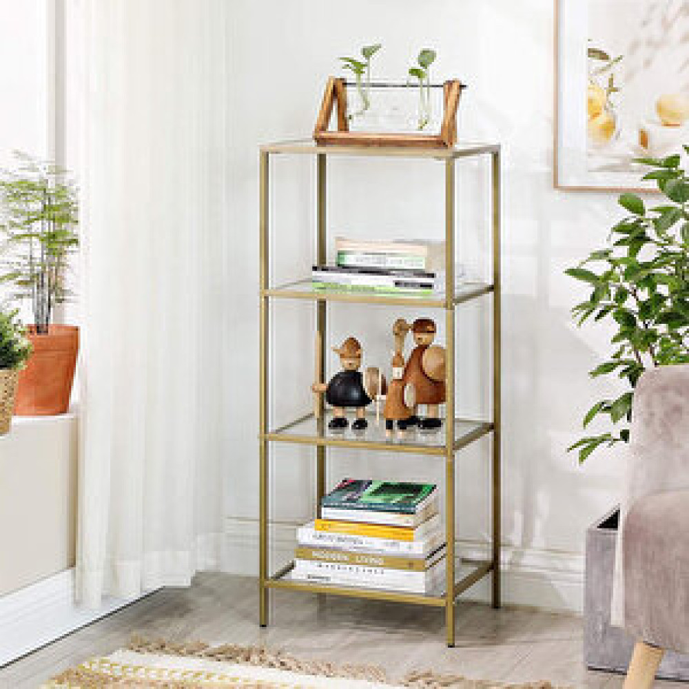 Modabilya Lisbon Gold Metal Vitrin Dresuar / Konsol Fiyatı