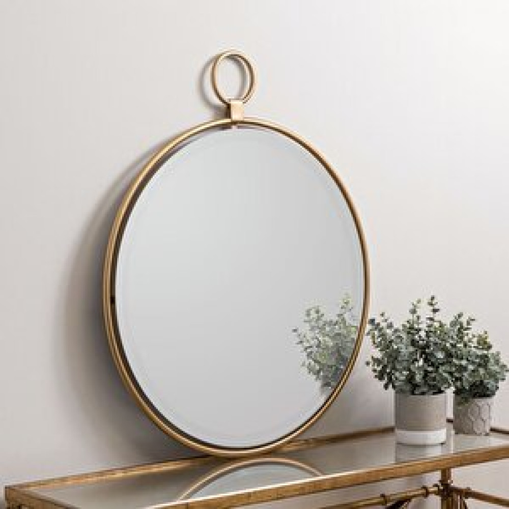 Modabilya Ringo Gold Metal Ayna Banyo Aynası Fiyatı