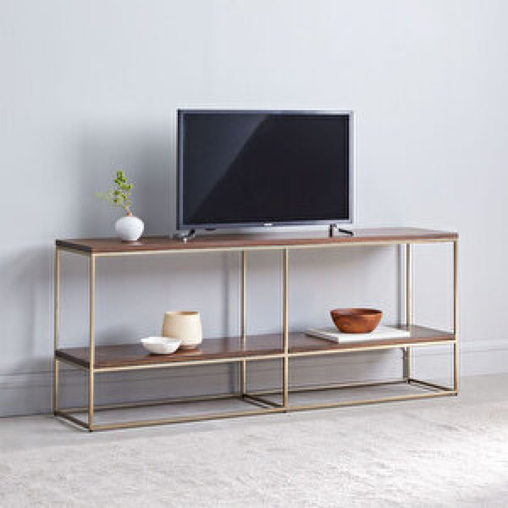 Modabilya Walg Gold Metal Tv Sehpası Dresuar Tv Ünitesi / Sehpası Fiyatı