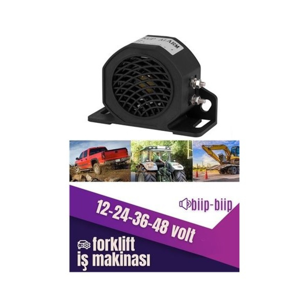 Modacar Iş Makinası Forklift Yüksek Desibel Siren 12V-24V-36V Oto Boyaları Fiyatı
