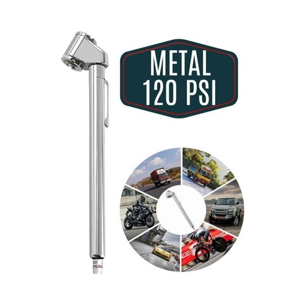 Modacar Metal Kasalı 120 Psi Lastik Hava Ölçme Saati Oto Boyaları Fiyatı