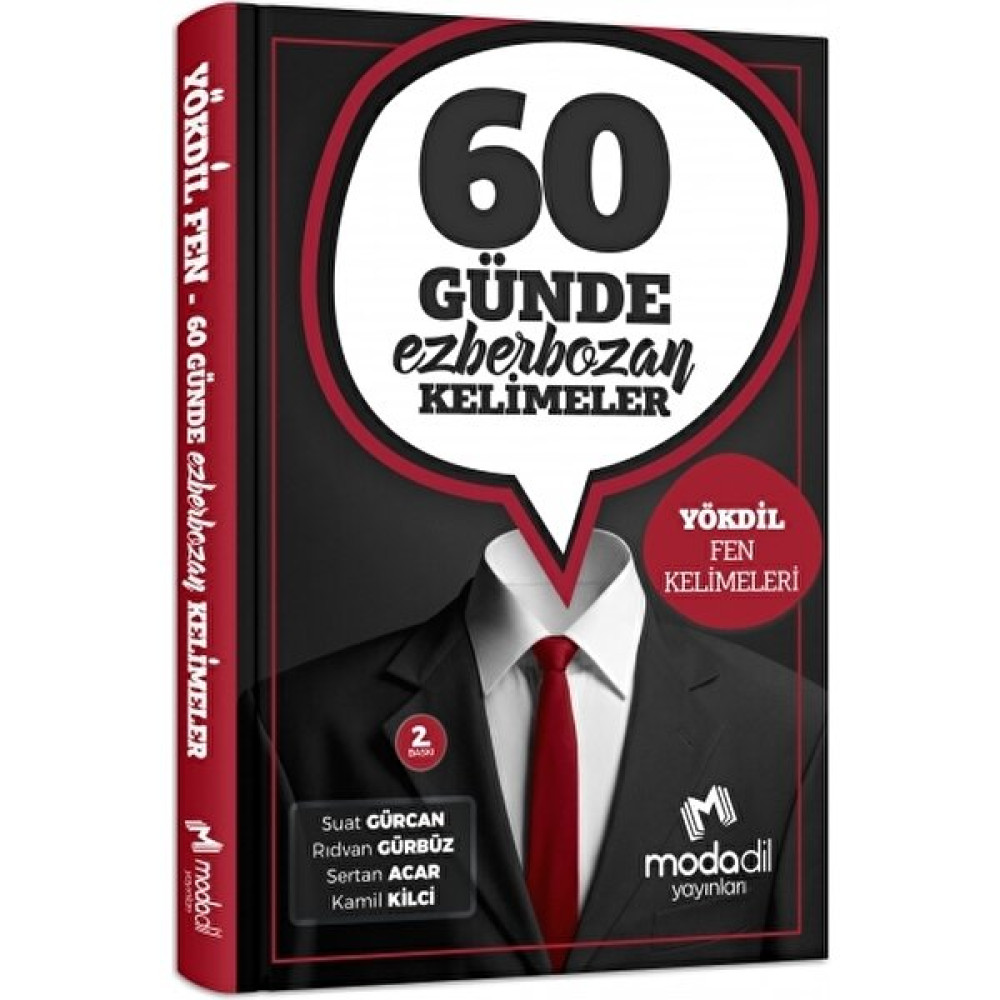 Modadil 60 Günde Ezber Bozan Kelimeler YÖKDİL Fen - Suat Gürcan Fen - Bilişim ve Teknoloji Fiyatı
