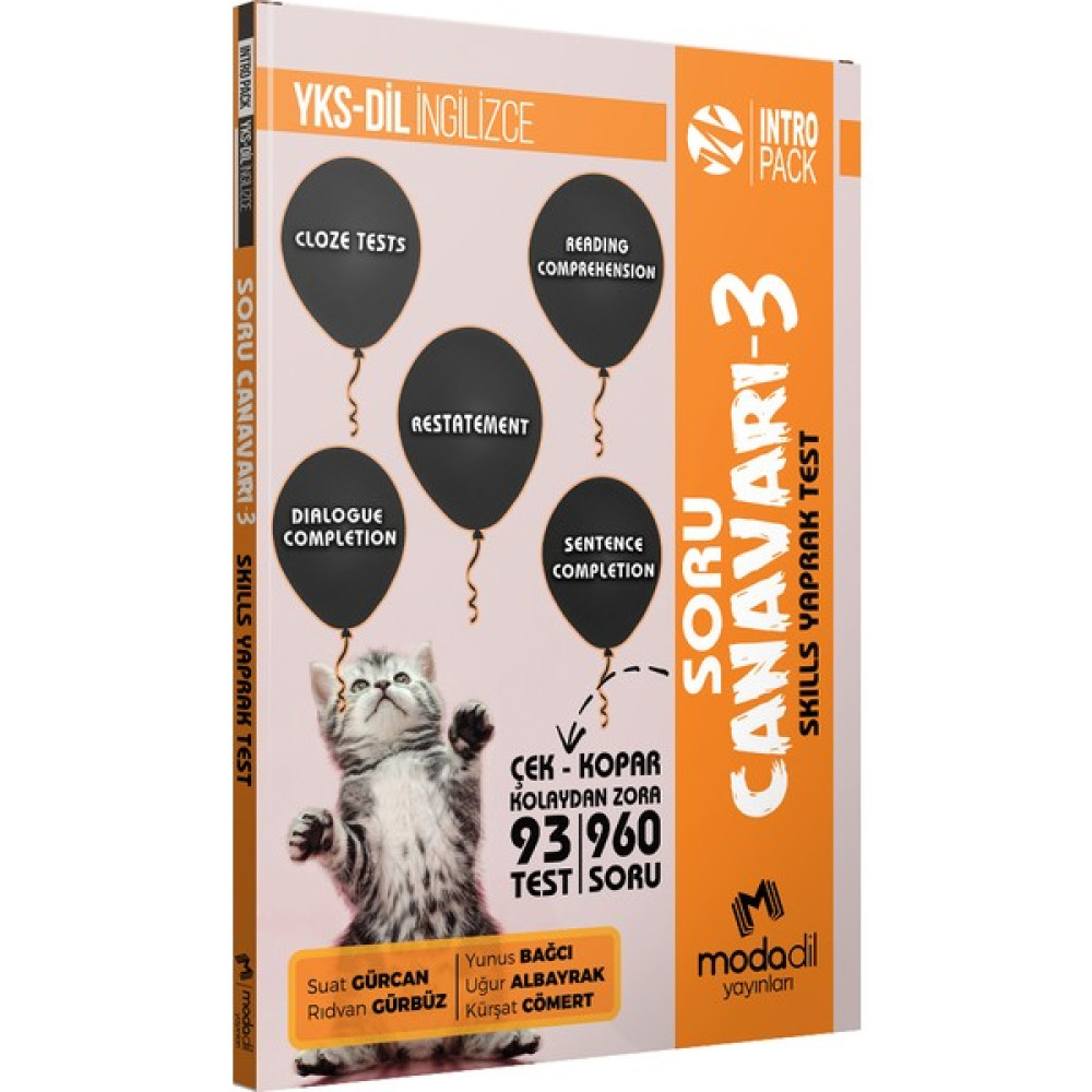 Modadil Yayınları YKS-DİL Soru Canavarı 3 Skills Yaprak Test Tüm Dersler Fiyatı