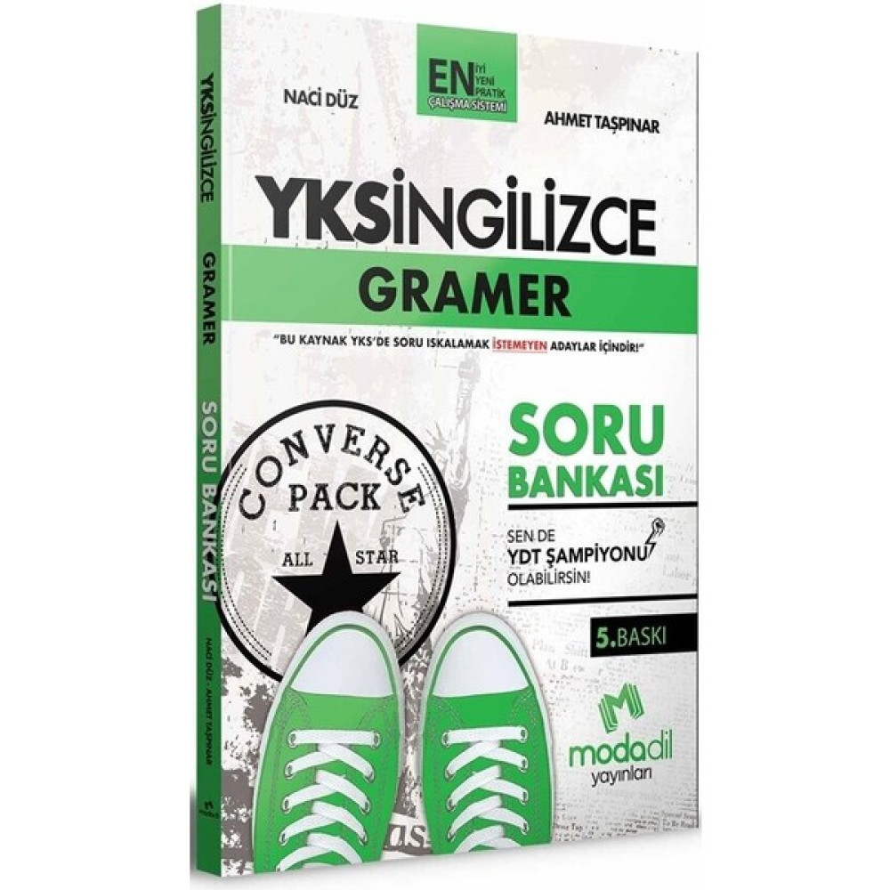 Modadil Yayınları YKS İngilizce Gramer Soru Bankası - Ahmet Taşpınar Temel Yeterlilik Testi (TYT) Fiyatı