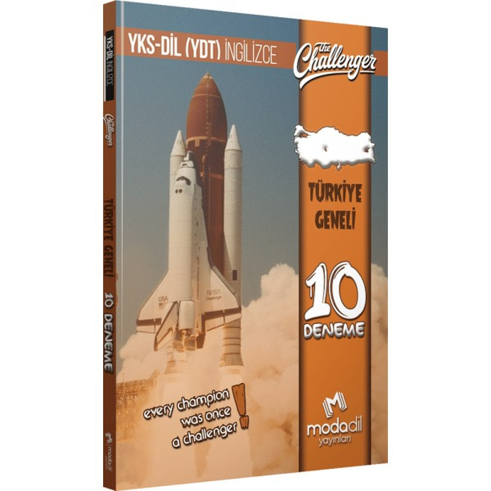 Modadil Yayınları YKSDİL İngilizce Türkiye Geneli the Challenger 10 Deneme Yabancı Dil Kitapları Fiyatı