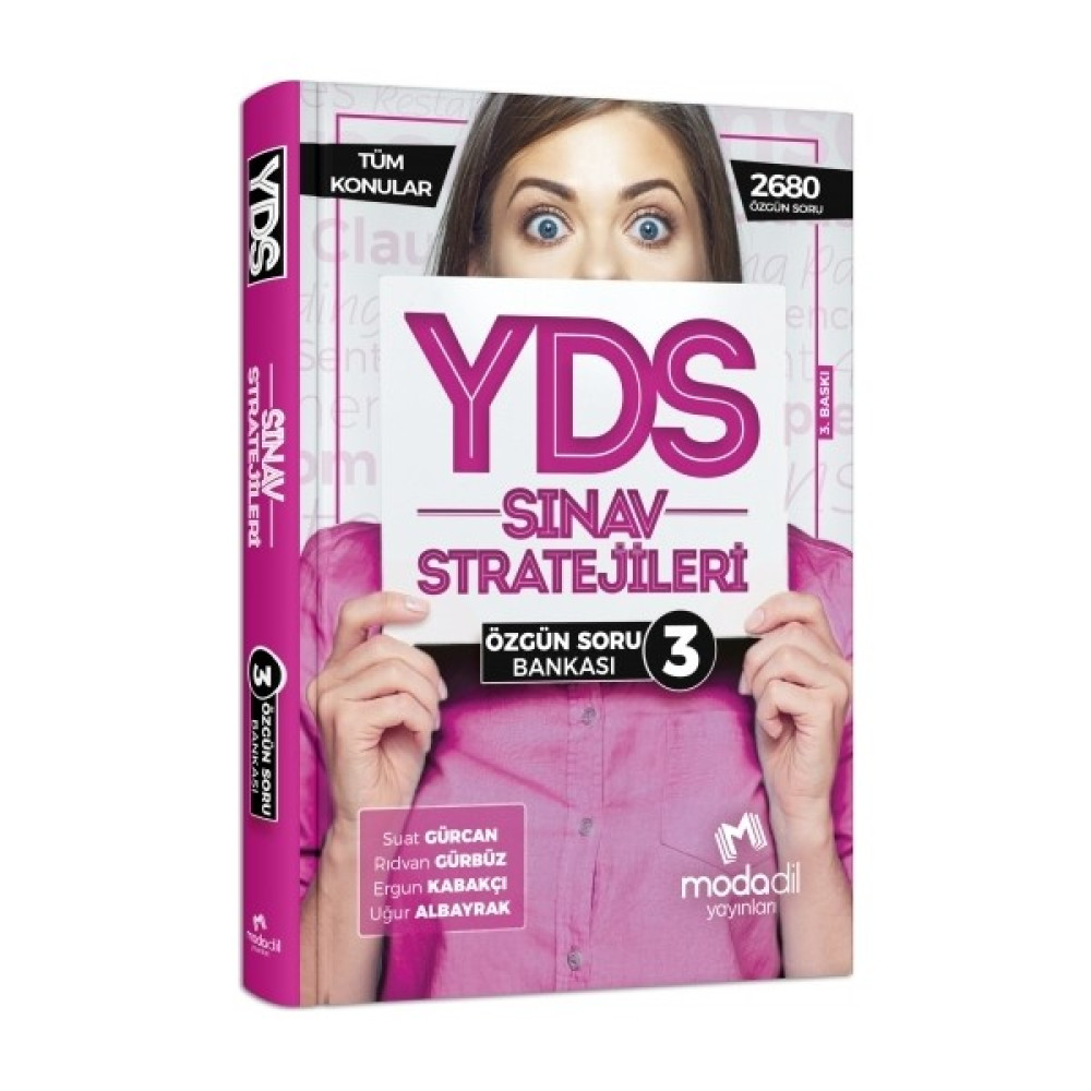 Modadil YDS Sınav Stratejileri Özgün Soru Bankası 3 - Suat Gürcan YDS Fiyatı