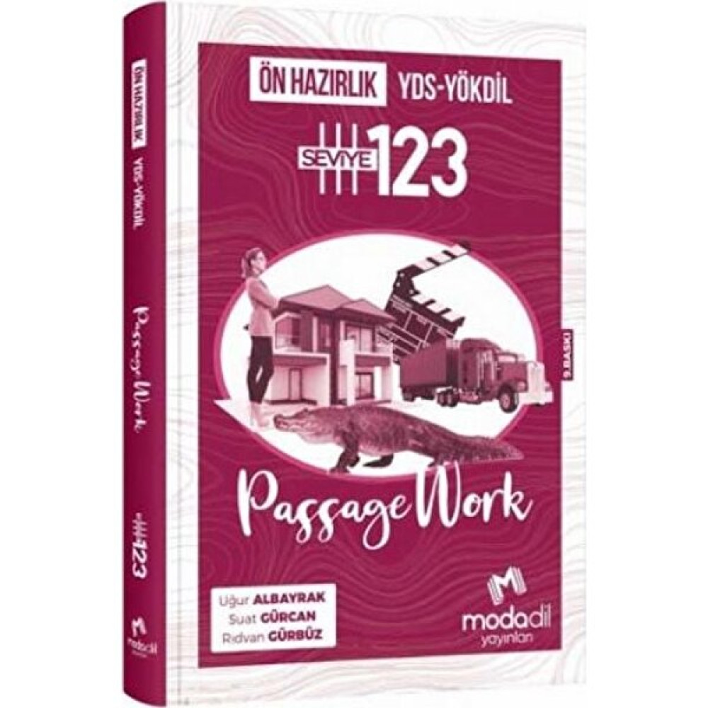 Modadil YDS-YÖKDİL Passage Work Ön Hazırlık Seviye 1-2-3 YDS Fiyatı
