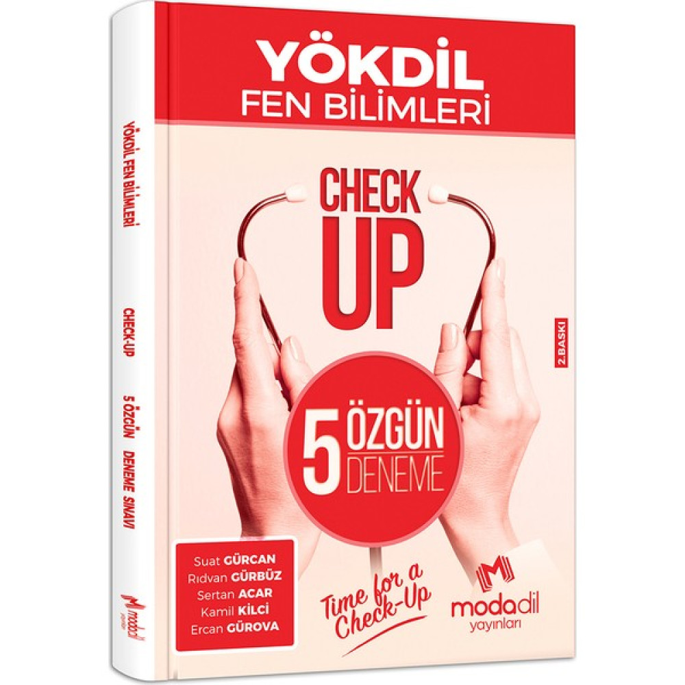 Modadil YÖKDİL Fen Bilimleri Check Up 5 Özgün Deneme Sınavı - Suat Gürcan Ders Sınav Kitapları Fiyatı