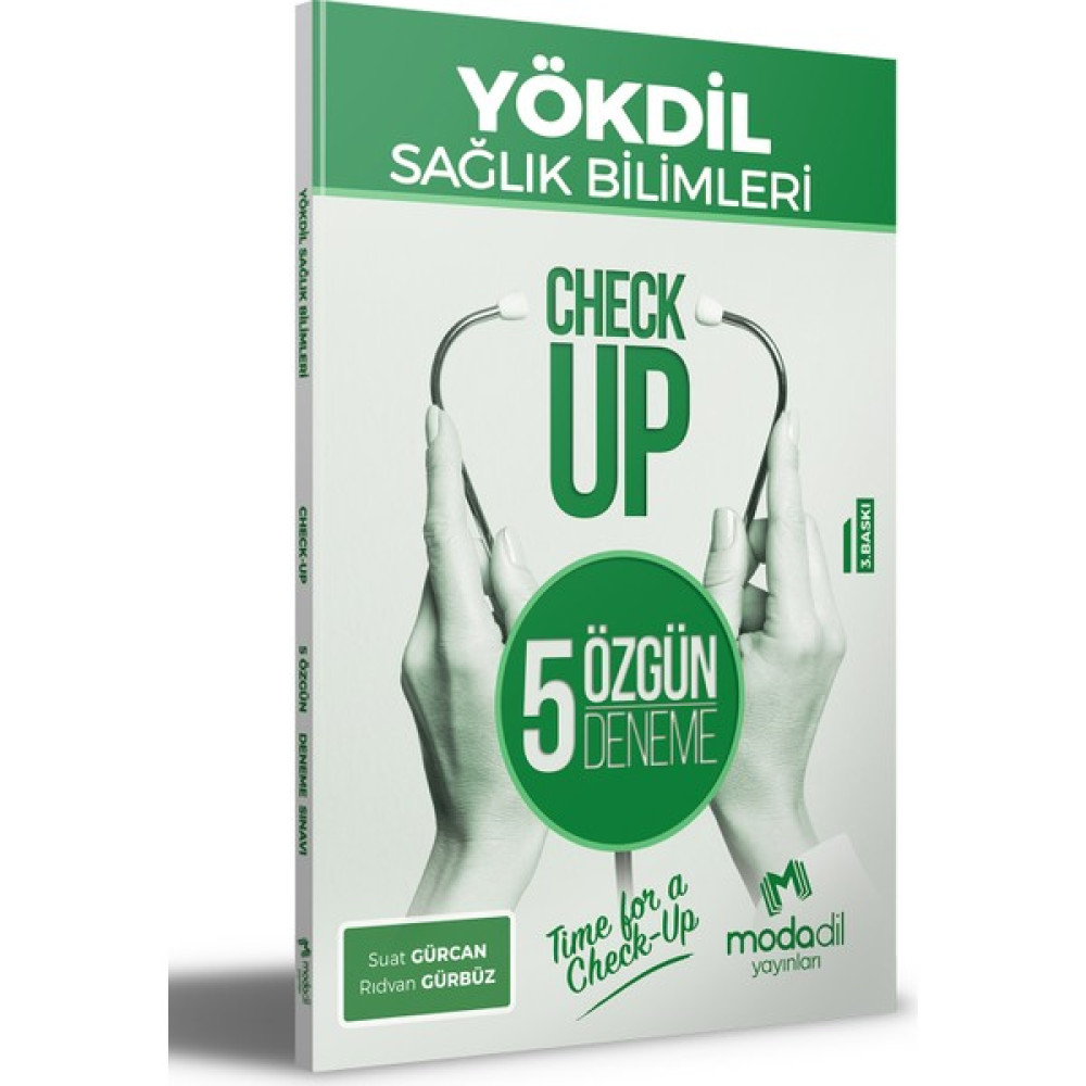 Modadil YÖKDİL Sağlık Bilimleri Check Up 5 Özgün Deneme YDS Fiyatı