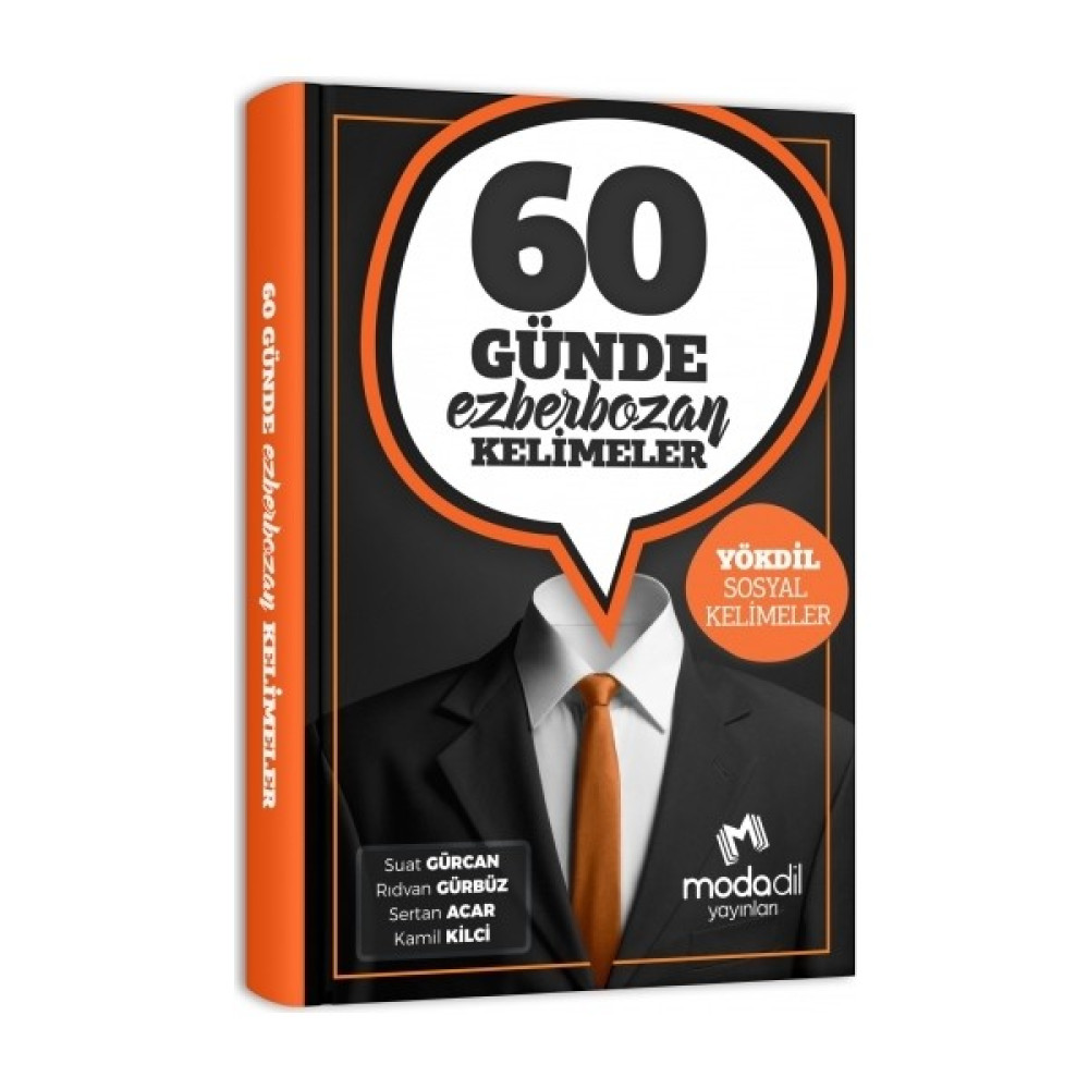 Modadil YÖKDİL Sosyal Kelimeler 60 Günde Ezber Bozan - Suat Gürcan Sosyal Bilgiler Fiyatı