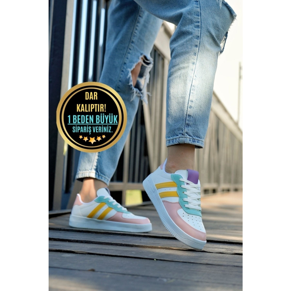Modafırsat Kadın Renkli Spor Ayakkabı Air Günlük Ayakkabı Sneaker 40 Beden Spor Ayakkabı Fiyatı