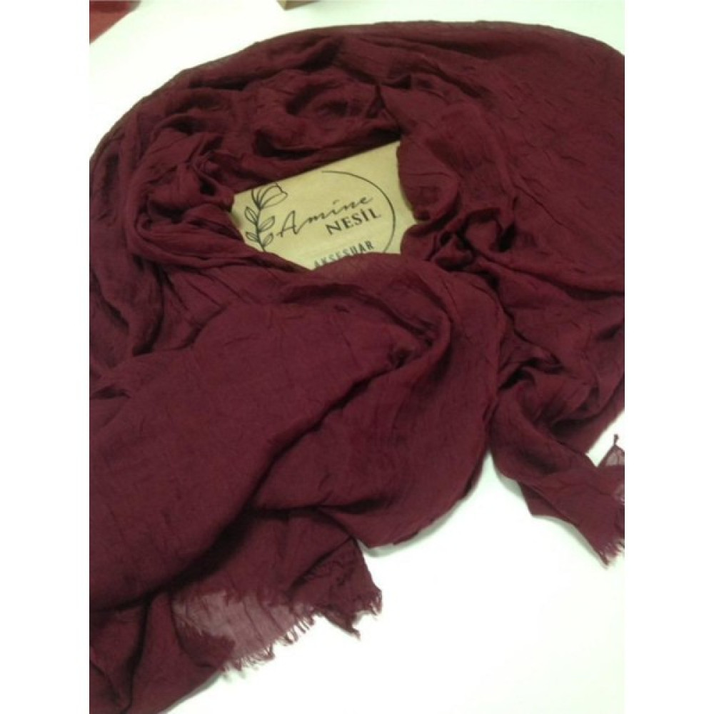 Modakaşmir Bambu Şal Bordo Şal / Fular & Eşarp Fiyatı