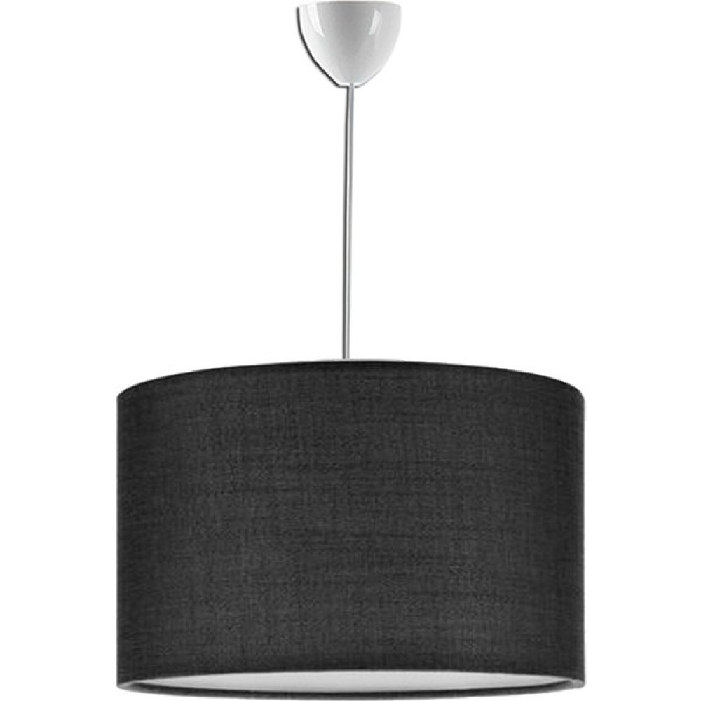 Modam Online Yuvarlak Avize Tekli Kumaş Sarkıt Siyah Başlık Çap 30 cm 6153 Avize Fiyatı