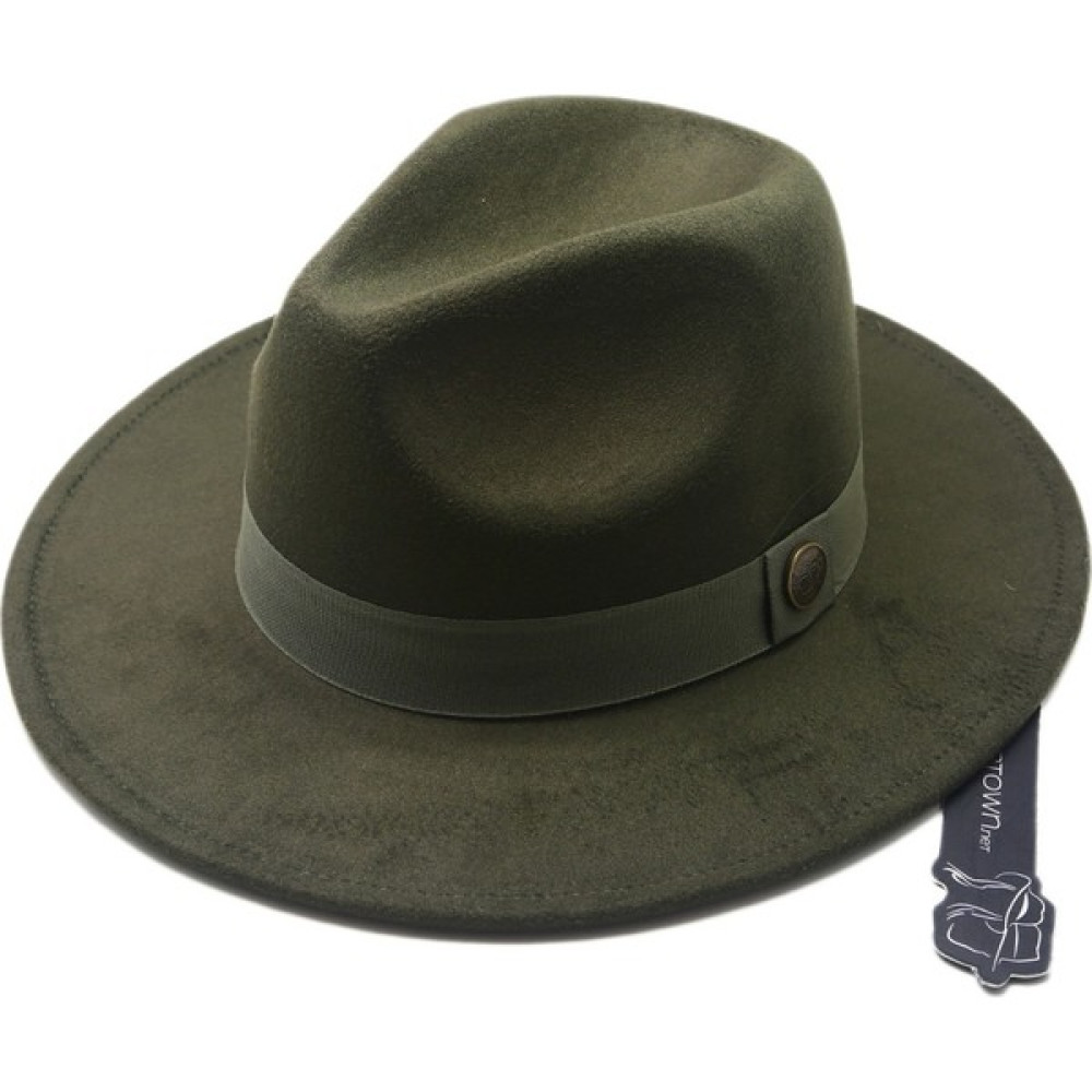 Modamarka Shop Erkek Yün Fötr Şapka Haki Erkek Şapkası Fiyatı