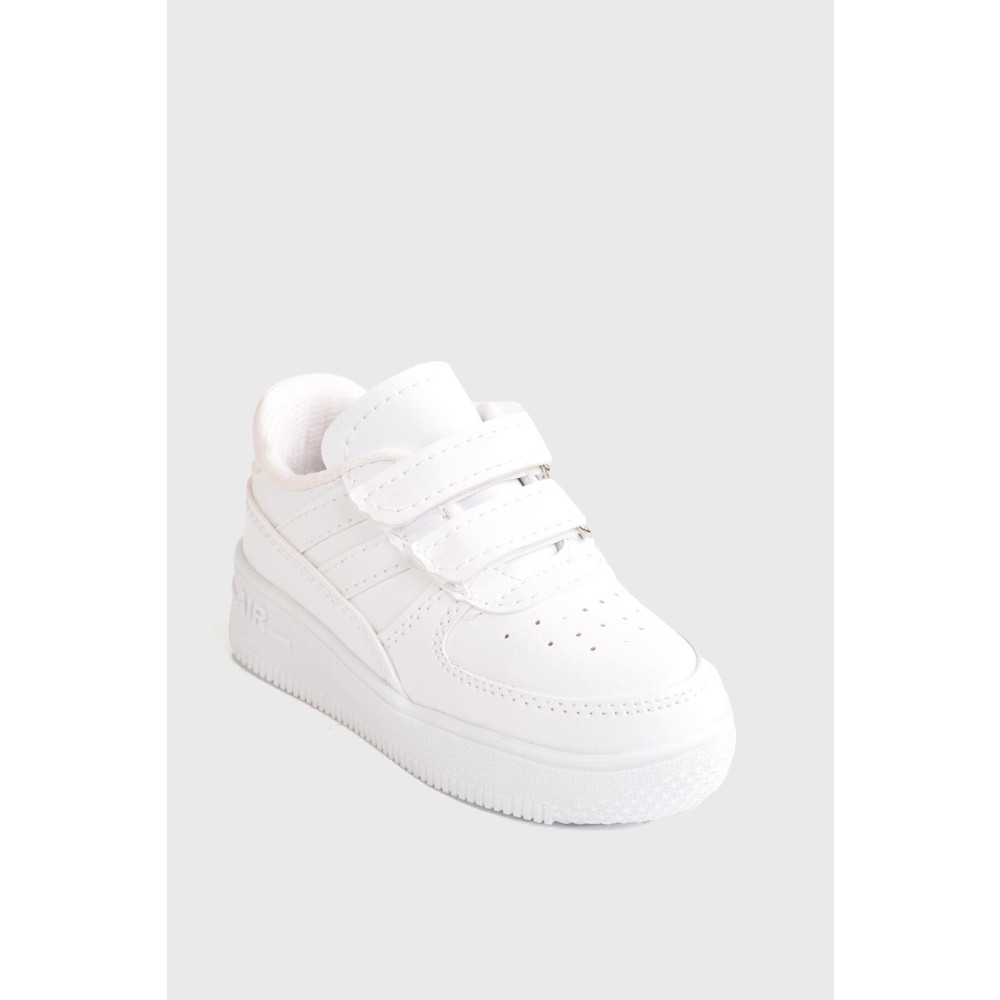 MODAONN Günlük Unisex Çocuk Şeritli Beyaz Sneaker Cırtlı Hafif Rahat Spor Ayakkabı 26 Beden Spor Ayakkabı Fiyatı