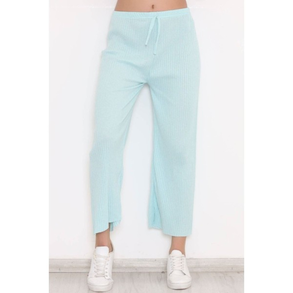 Modaymış Fitilli Pantolon Suyeşili - 8337.1567. Kadın Pantolon Fiyatı